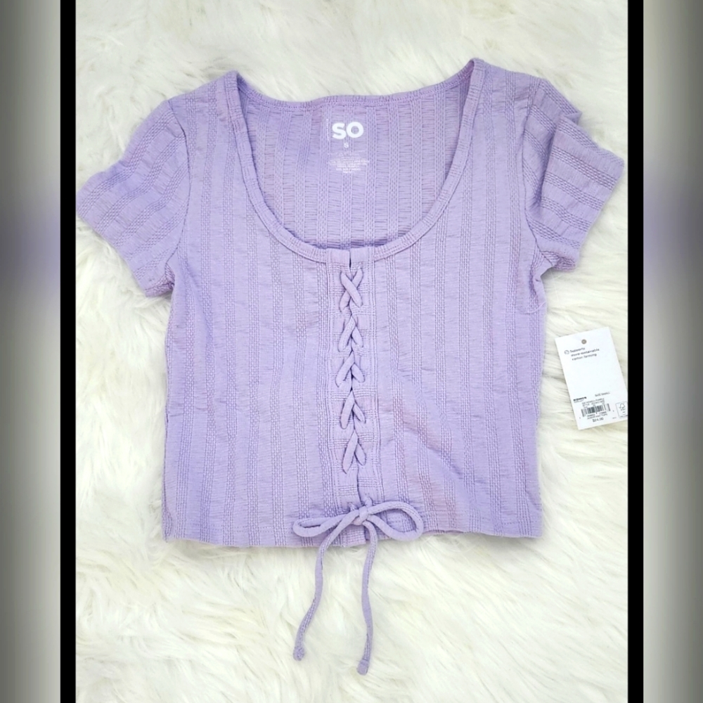 SO crop top size small